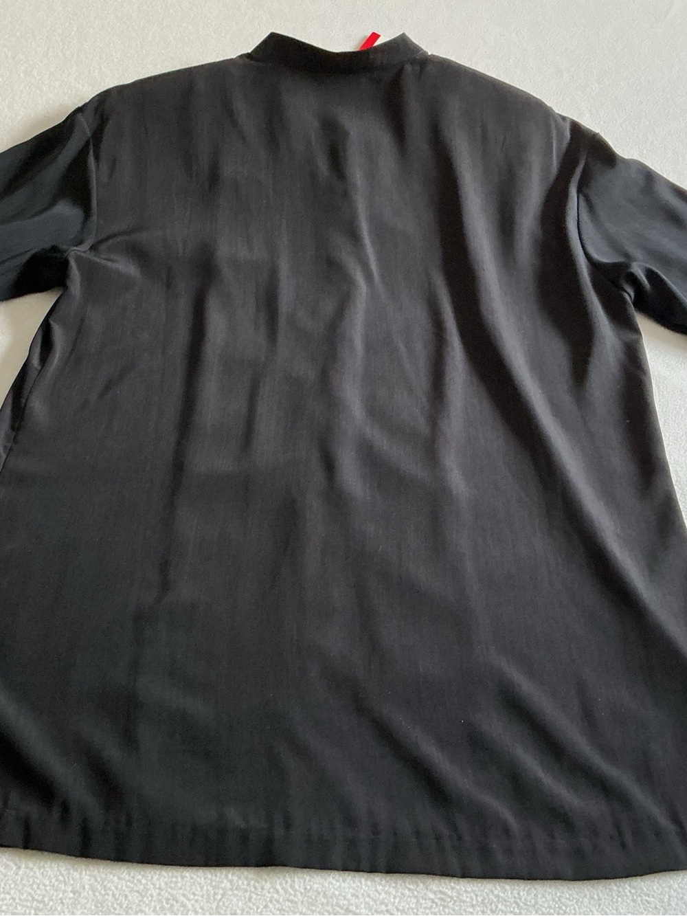 Susan Graver Black Tunic with Gold Embroidered Vine Detail NWT - Picture 15 of 15